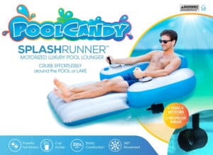 Splash Runner Motorized Pool Lounger | Ultra Modern Pool and Patio